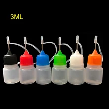 10 шт. 3/5/10/15/20/30/50/60/100/120 мл пластик Сжимаемый иглы бутылки для глаз жидкая флакон-капельница образец глаза падение многоразовая бутылка