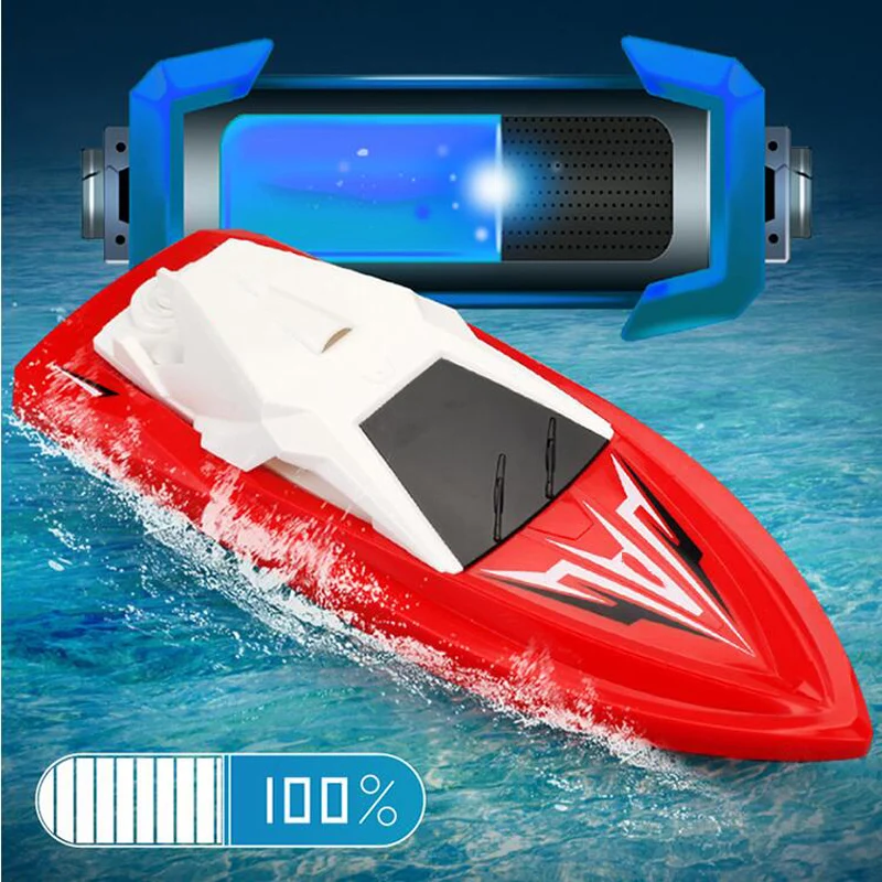 Гребная лодка с дистанционным управлением 2 4 ГГц модель водной лодки на