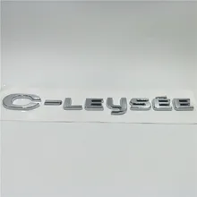Para citroen c-elysee estilo do carro adesivo emblema emblema tronco traseiro logotipo etiqueta decalques