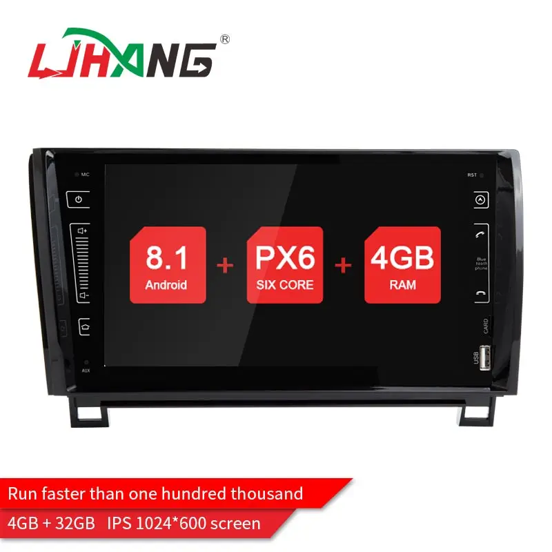 

LJHANG 2 din Android 8.1 Car dvd GPS Player For Toyota Sequoia 2008-2015 Tundra 2007-2013 Car Radio Stereo 4GB RAM IPS USB wifi