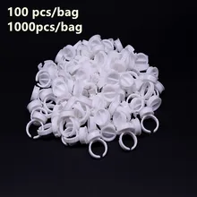 100 шт. все Стильные все размеры 1 см 1,5 см Пластиковый самоклеящийся держатель для наращивания ресниц Удлинительное Кольцо для наклеивания ресниц с бесплатной доставкой