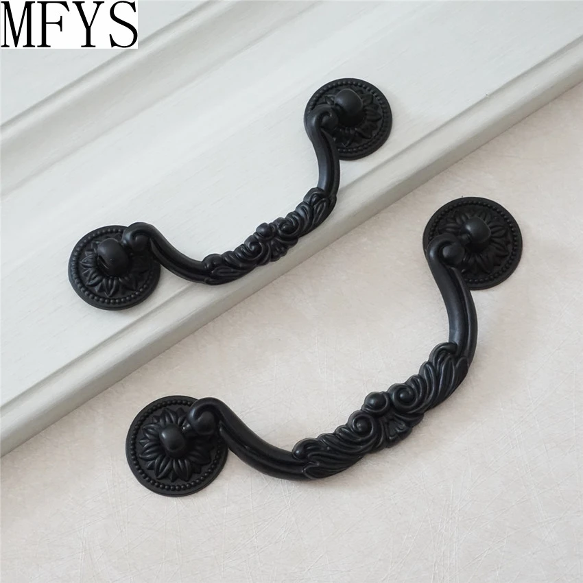 black cast iron kitchen cabinet handles 3 75 5 shabby chic dresser drop pull drawer pulls handles black kitchen cabinet handles door handle pull drop bail 96 128 mm black cast iron kitchen cabinet handles 3 75 5 shabby chic dresser drop pull drawer pulls handles black kitchen cabinet handles door handle pull drop bail 96 128 mm