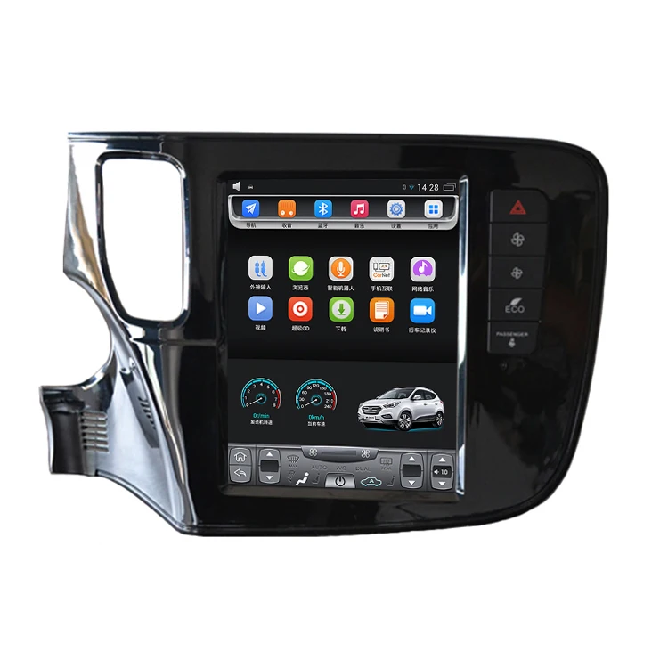 

2013-2018 new Mitsubishii ASX RVR Outlander Sport Lancer 10.4 inch Tesla Vertical touch Screen Android Car GPS Navigation