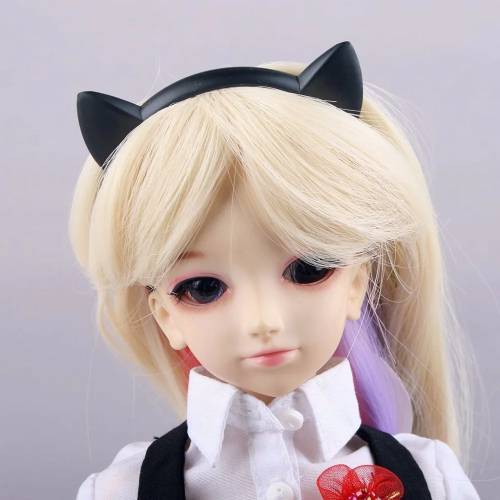 [Wamami] 790# черное кошачье ухо Униформа платье/наряд для 1/4 MSD 1/3 SD DZ AOD BJD Dollfie