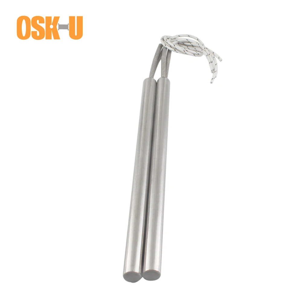 Único Head Heating Pipe para Packing Machine Cartucho Heater Element 220v 12 mm Diâmetro do Tubo 250 w 300 w 400w Pcs