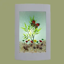 Прохода лестницы спальня прикроватная лампа настенная лампа дизайн гостиничных комнат пасторальная морская настенная деревянная лампа