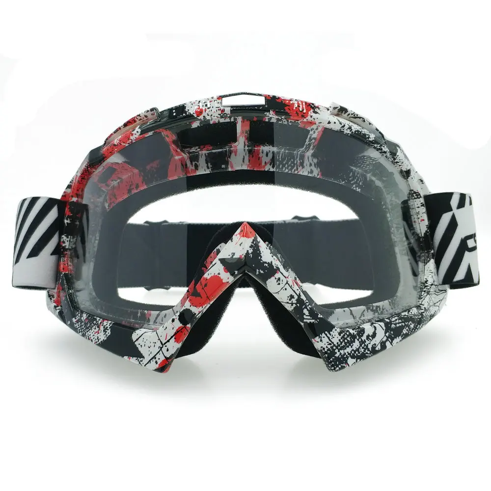 Защитные очки для мотокросса, сноуборд, мужские уличные Gafas Casco Moto, ветрозащитные для шлема, гоночные лыжные мотоциклетные очки - Цвет: Коричневый
