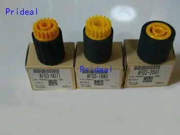 

AF031041 AF030071 AF032041 chrome paper Pick up Roller 3 Pieces/Set for use in Rico Afici 1350 MP1100 1107 MP9000 1357 Copier