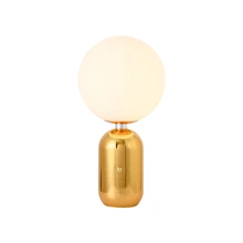 Современные светодио дный настольные лампы Золотой Спальня прикроватной тумбочке лампы Теплый арт мяч настольная лампа освещения Декор бра лампы светильники