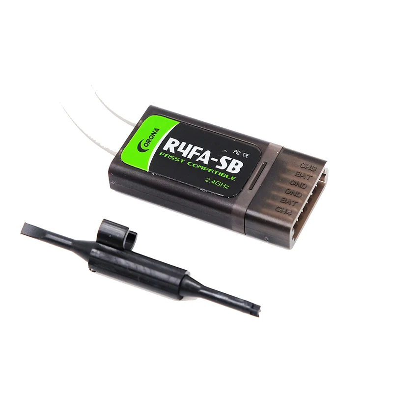 

CORONA R4FA-SB 2.4GHZ FUTABA FASST COMPATIBLE S.BUS RECEIVER