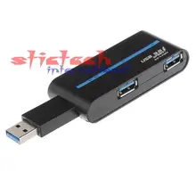 Dhl ИЛИ ems 200 шт магазин USB 3,0/2,0 4 порта Высокоскоростной концентратор Для iMac MacBook Настольный Ноутбук