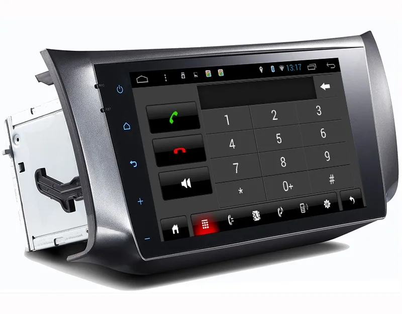 Sale Android 5.1.1 System 10.1 inch Screen Auto radio car dvd gps navigation navigator autoradio player for Nissan Sylphy 2012-2015 15