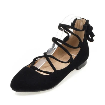 

Nice NEW Fashion Woman Flats Spring Summer Women Shoes Quality T-strap Women Sandals Suede Casual Zapatos Mujer Shoes Woman Z115