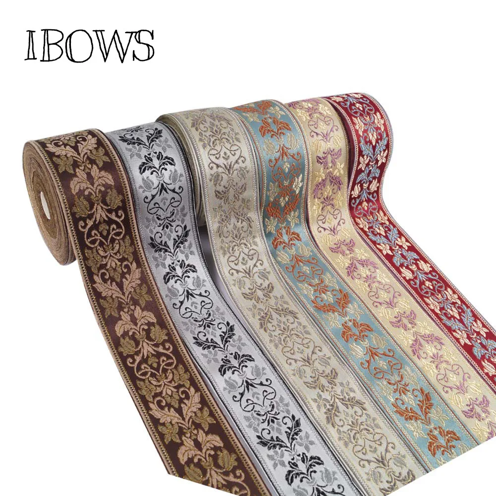 2 ярда/рулон жаккардовая лента для рукоделия 60 мм|jacquard ribbon|woven jacquard ribbonribbon ribbon |