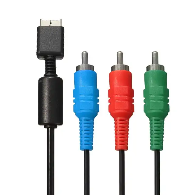 Cheap 1.8m 1080P Component 5RCA AV AUDIO VIDEO HD TV Cable Cord For Sony For Playstation 2 3 For PS3 For PS2 Controller Console