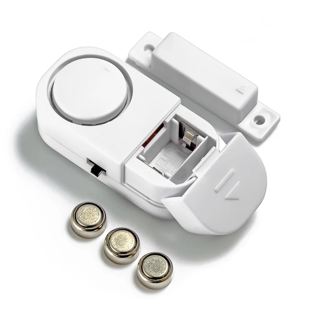 5PCS  Entry Door Alert  Wireless  Door and Window  Sensor 90dB Alarm warning Home Security Alarm System