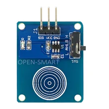 Capteur tactile capacitif numérique (Mode bascule), Module de commutation pour Arduino