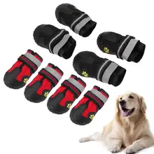 Waterproof Non Slip Pet Dog Shoes Outdoor Sport Shoes Warm Dog Boots Puppy Cat Booties Boots Shoes Pet Products Dog Supplies