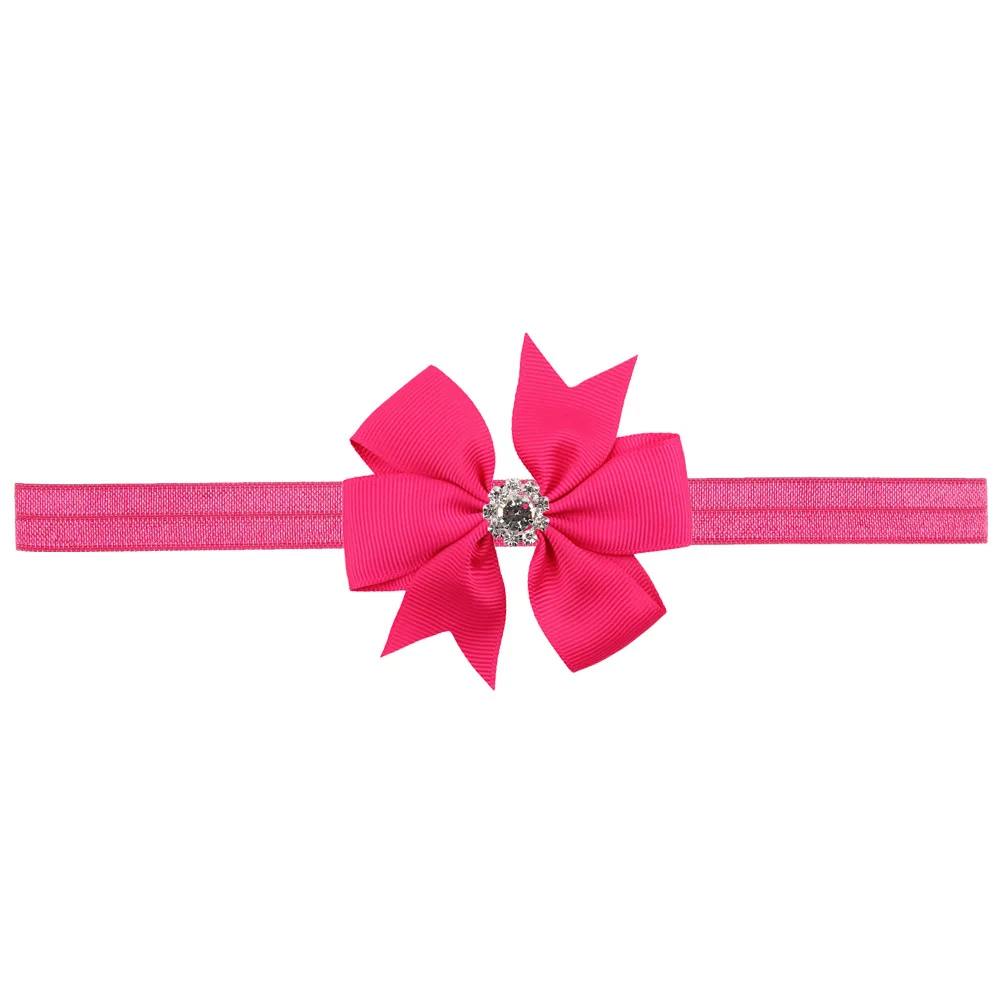 baby girl headband Infant hair accessories cloth Tie bows newborn Headwear crystal tiara Gift Toddlers bandage Ribbon headwrap new born baby accessories	 Baby Accessories