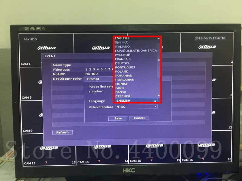 Цифровой видеорегистратор DH DVR 8 каналов 16 до 6 МП H.265 +/H.265Smart поиск цифровой