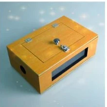 See Thru Tip-Over Box(Wooden) коробка для голубя-фокус, сценическая магия, крупным планом, комедия, магический голубь аксессуары 81313