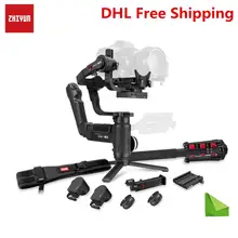 Zhiyun Crane 3 LAB 3-axis Handheld Gimbal for Sony A7M3 A7R3 A6500 A7R2 Canon Panasonic GH4 GH5S Nikon DSLR Camera Stabilizer moza air 3 axis dslr handheld gimbal stabilizer dual handle case for canon nikon sony a7 cameras load 3 2 kg vs zhiyun crane