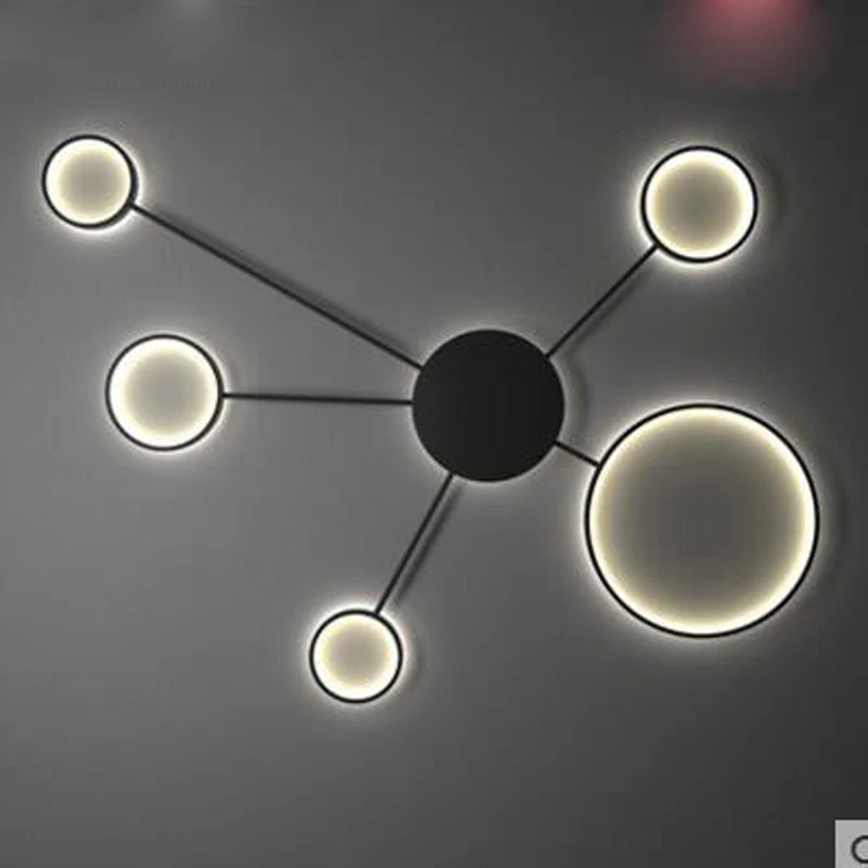 Modern minimalist ceiling modern atmospheric personality living room