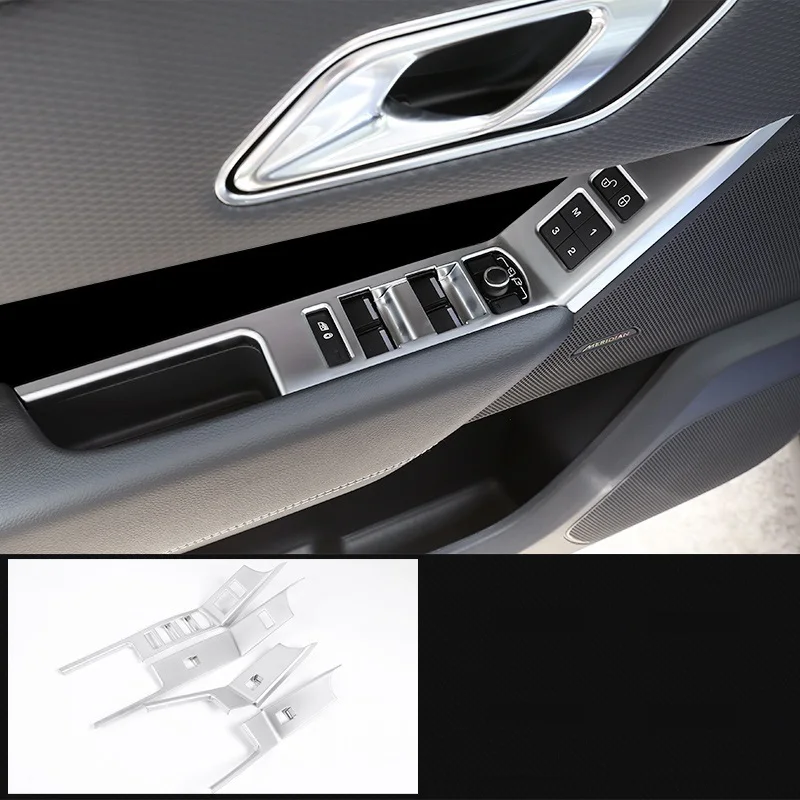 

Car Control System Air Conditioner Interior Promote Decorative Chromium Accessory Parts Modification 17 18 FOR Range Rover Velar