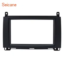 Seicane 2Din Autoradio Fascia Pannello di DVD Viso Piatto Dash Installazione Kit Telaio Per Mercedes BENZ B200 A-Classe w169 B-Classe W245