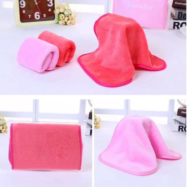 Buy 38*21cm Reusable Microfiber Facial Cloth Face