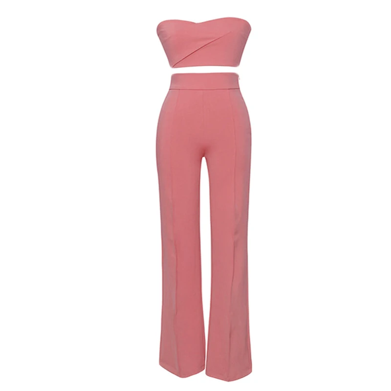 bustier pantsuit