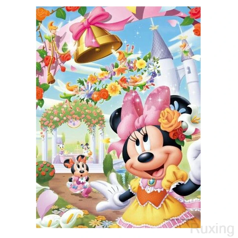 

Diamond Painting Full Square Daimond Painting" Cartoon character Minnie"Mosaic Rhinestone Embroidery kids set diamond painting