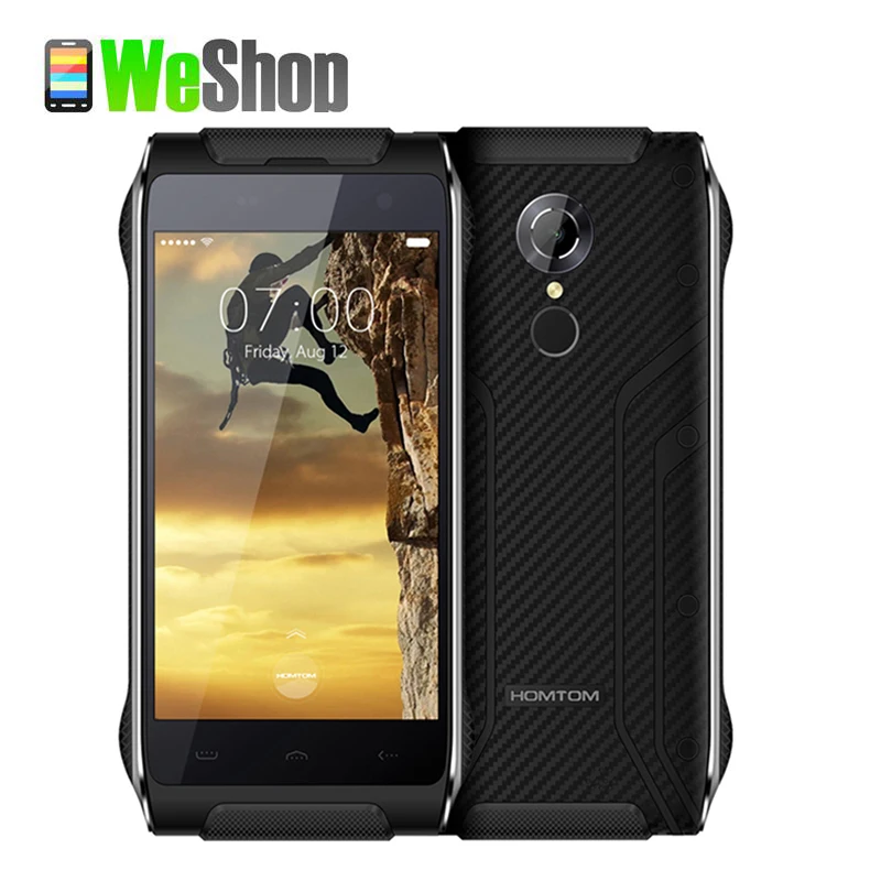 bilder für Original homtom ht20 smartphone android 6.0 mt6737 quad-core-handy 2 gb + 16 gb wasserdichte ip68 4g lte fingerprint handy bilder für Original homtom ht20 smartphone android 6.0 mt6737 quad-core-handy 2 gb + 16 gb wasserdichte ip68 4g lte fingerprint handy