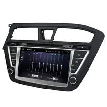 Fit for hyundai I20 2014-2013 7.1.1 system HD 1024*600 car dvd player gps navigation radio 3G wifi bluetooth dvr free map camera