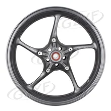 Motorfiets Voor Lichtmetalen Velg Voor Yamaha Yzf R6 2003 2004 2005 2006 2007 2008 2009 2010 2011 & 2006-2009 R6S Donkergrijs Kleur