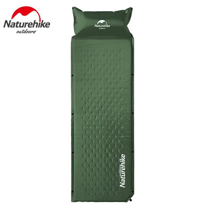 

Naturehike Self Inflatable Sleeping Mat Mattress With Pillow Self-Inflating Sleeping Pad Foldable Bed Camping Tent Single Mat