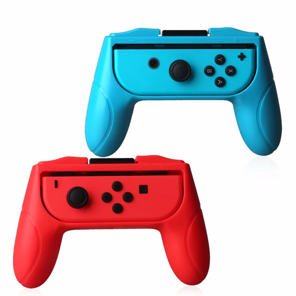 

Gamepad Game Controller Support Holder 1 Set Left + Right ABS Hand Grip Stand for Nintendo Joy-Con Simple Insert High Quality