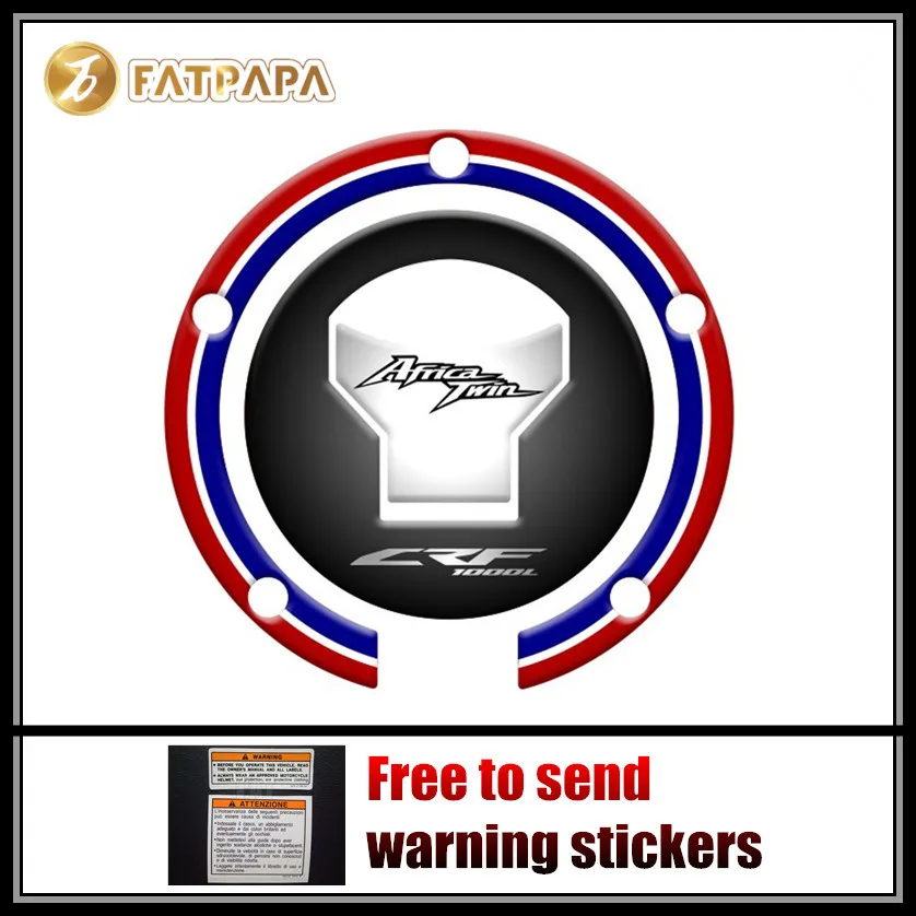 

Motorcycle Fuel Tank 3D Sticker Decal For HONDA Africa Twin CRF1000L CRF1000 L
