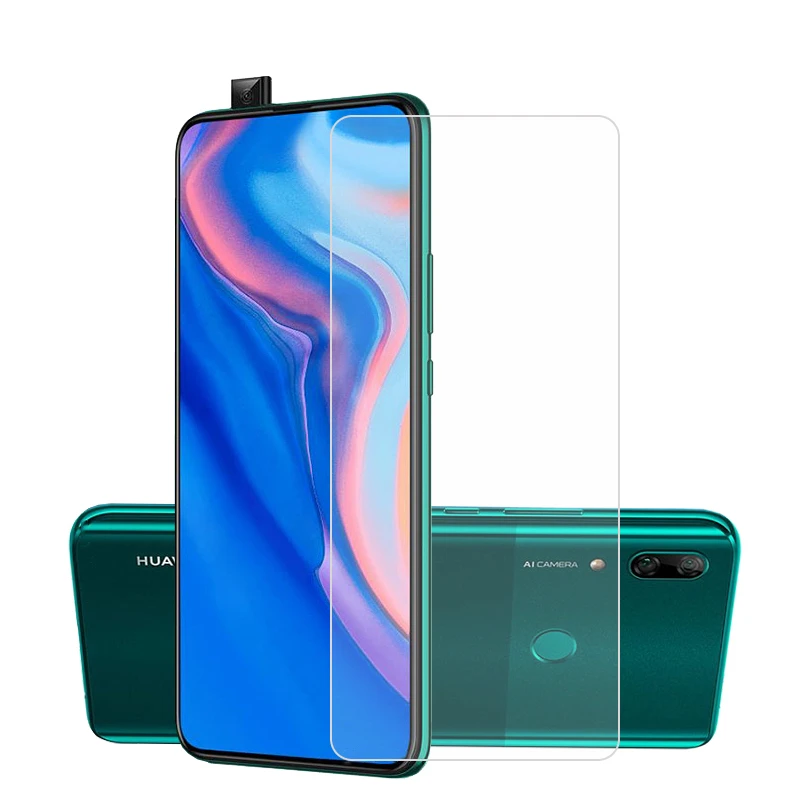 Bear Village Premium Screen Protector for Huawei Y9 Prime 2019 2 Pack Tempered Glass Scratch Resistant Ultra Thin Screen Protector Film for Huawei Y9 Prime 2019