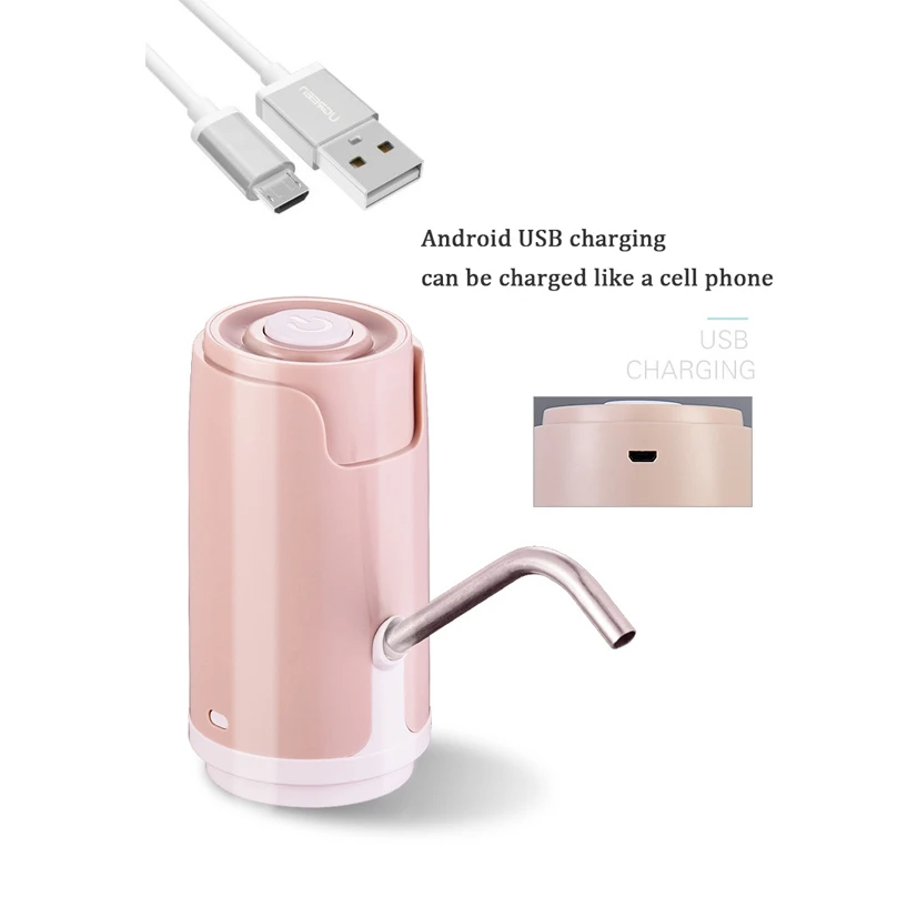 Automatic Bottled Cold Water Dispenser Pump Portable Mini USB Dispensador De Agua Drinking Water Pump For a Bottle