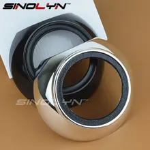 SINOLYN Iris HID Projector Shrouds Masks Hoods Bezels for Projector Retrofit Chorme Black Fit 3 0