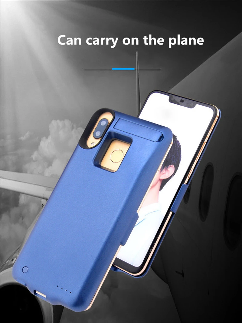 

2019 Power Bank Pack Charge Cover for Xiaomi Redmi Note 7 Battery Charger Cases for Redmi Note 7 Power Charging Case 1 order