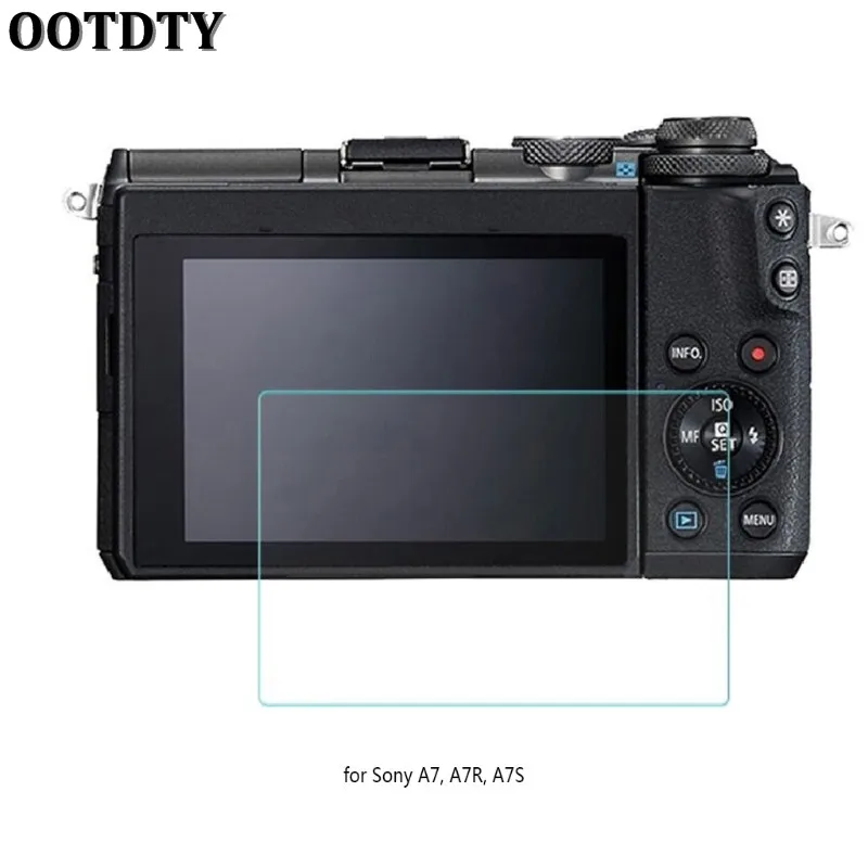 

OOTDTY Camera Tempered Glass LCD Screen Protector Guard Cover Film For Sony A7R A7 A7S