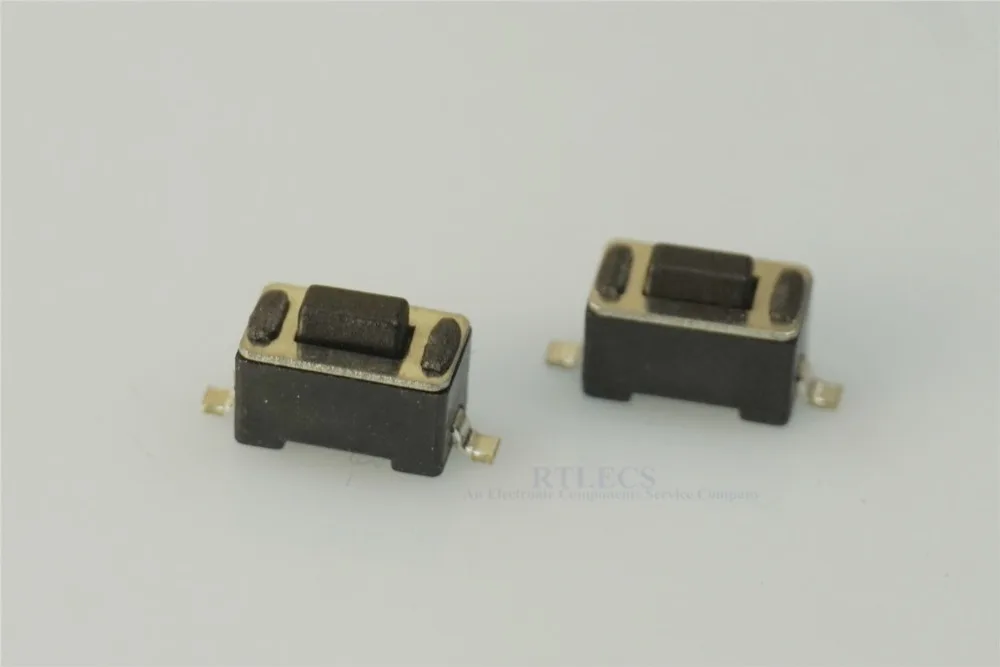 

10 pcs Tact Switch 3.5x6 mm Height 5.0 / 4.3 mm Surface Mount PCB Gull Wing SPST-NO Cross DTSMF-31 DTSMF-32 Pitch 10.0mm