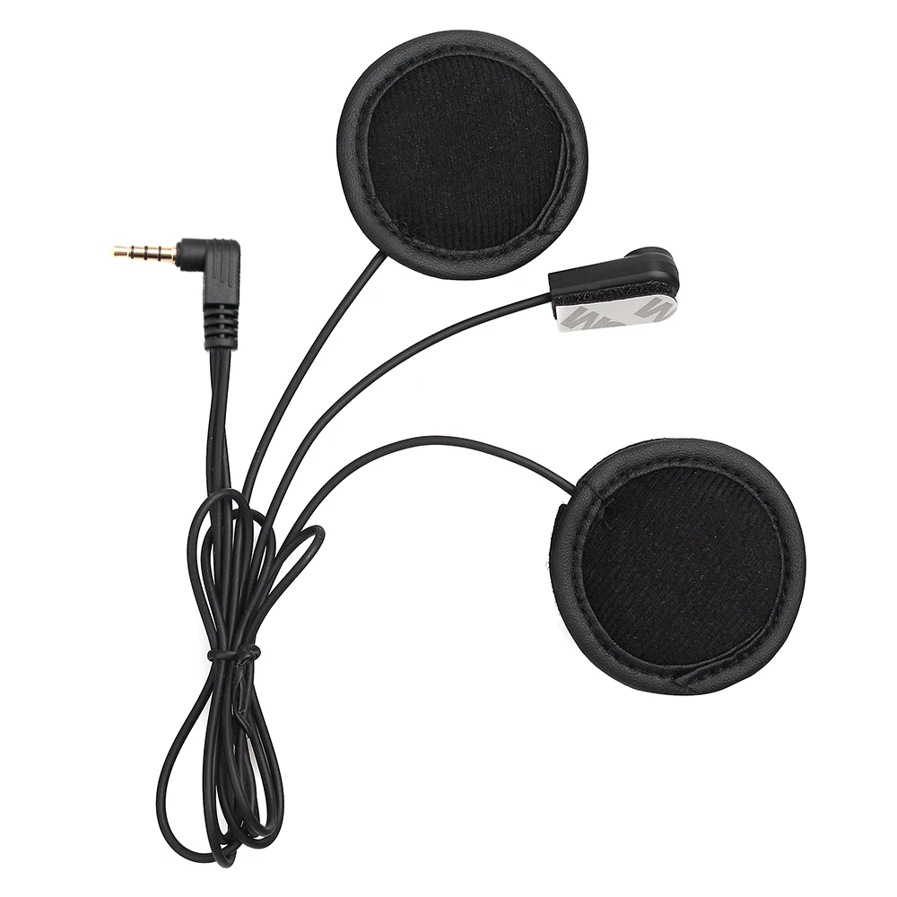 Cena Fodsports V6 miękki mikrofon i słuchawki, praca dla V6 V4 motocykl kask zestaw słuchawkowy bluetooth do interkomu