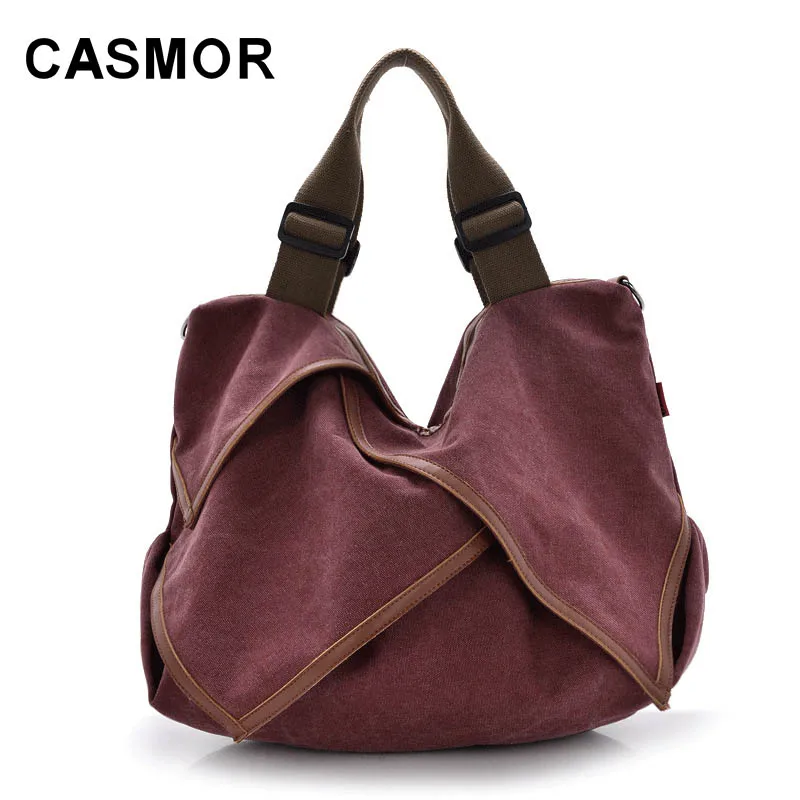 CASMOR, известный бренд, женские лунные мешки, Роскошные необычные сумки, одноцветные, холщовые, высокое качество, женская сумка через плечо