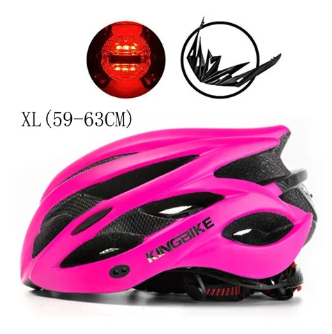 KINGBIKE матовый велосипедный шлем MTB дорожный велосипедный шлем для женщин и мужчин Casco Ciclismo сверхлегкие шлемы велосипедный шлем в форме черепа Ciclismo - Цвет: J-629-Pink