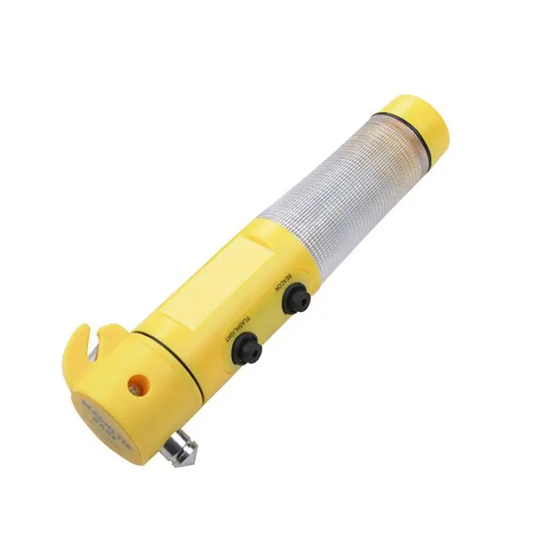 

Waterproof 4 in 1 Multi-purpose Vehicel Car Emergency Hammer Auto Window Escape Cutter with LED Flashlight and Magnetic Base