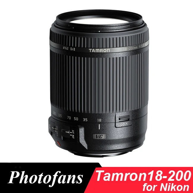 Tamron 18-200mm объектив для Nikon 18-200 f/3,5-6,3 Di II VC для D3200 D3300 D3400 D5200 D5300 D5500 D5600 D7100 D7200