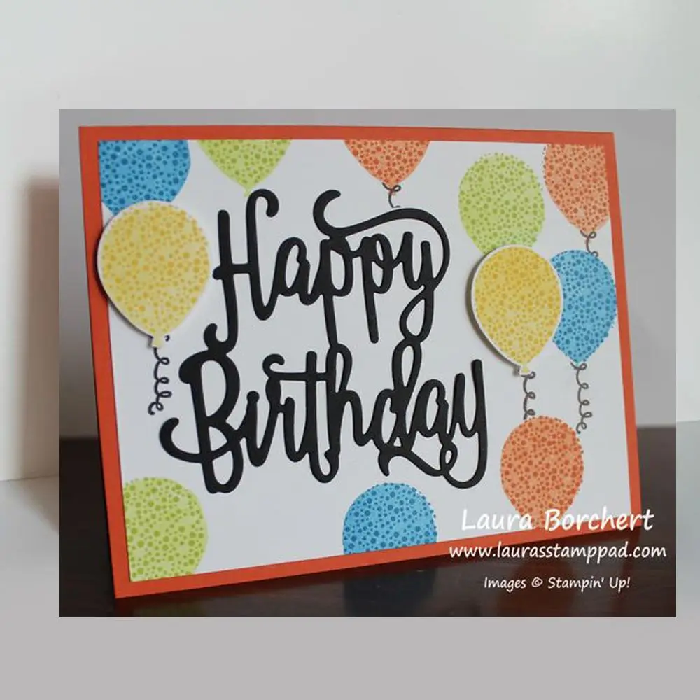 happy birthday words letter metal cutting dies stencil